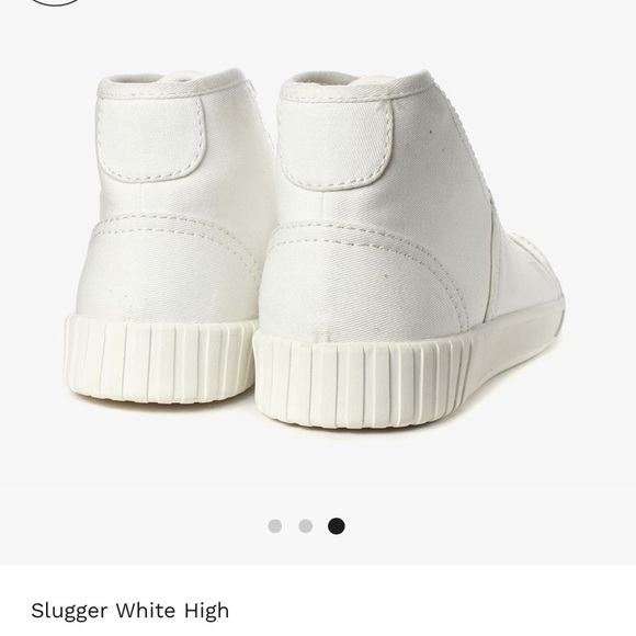 Good News London signature white high top sneaker - Picture 2 of 5